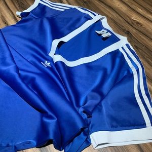 adidas Originals Fashion League Dress in Blue